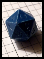 Dice : Dice - DM Collection - Armory 1st Generation Opaque Blue Dark - Ebay Feb 2012